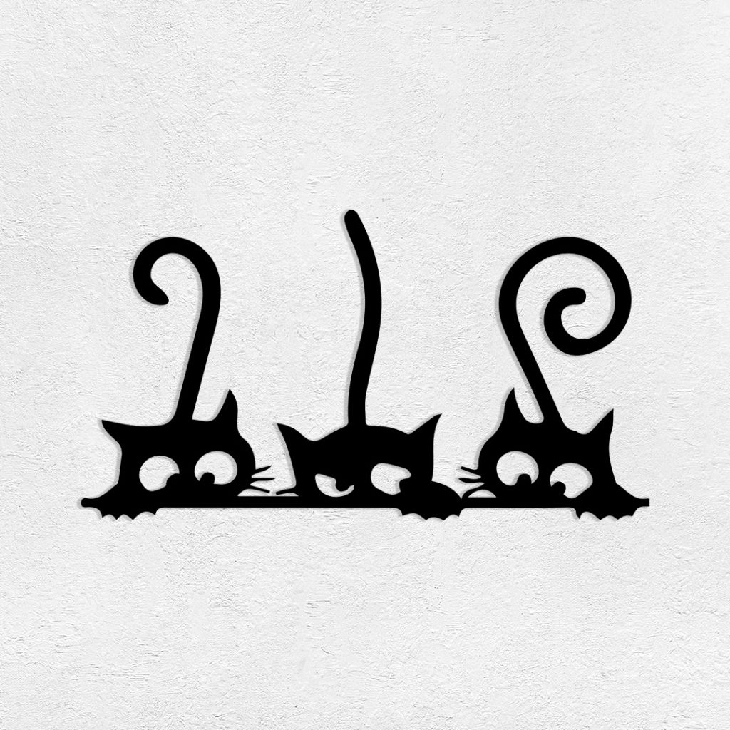 Plaque Métal Vintage Française – Mots clés Le Chat Noir