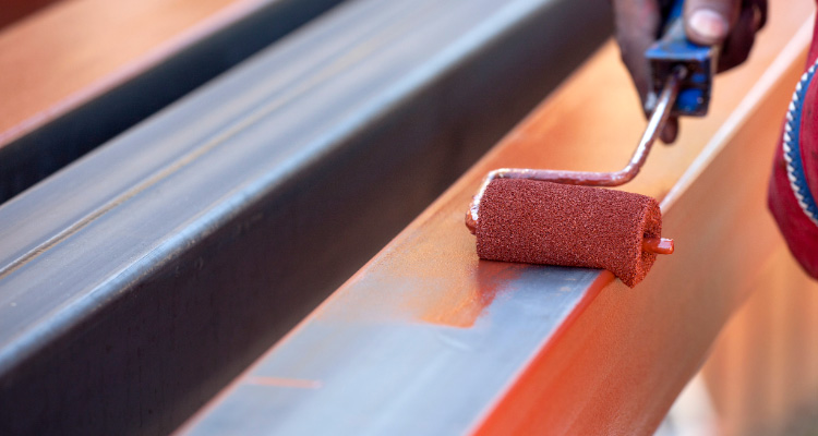 Peinture barre en aluminium sur mesure