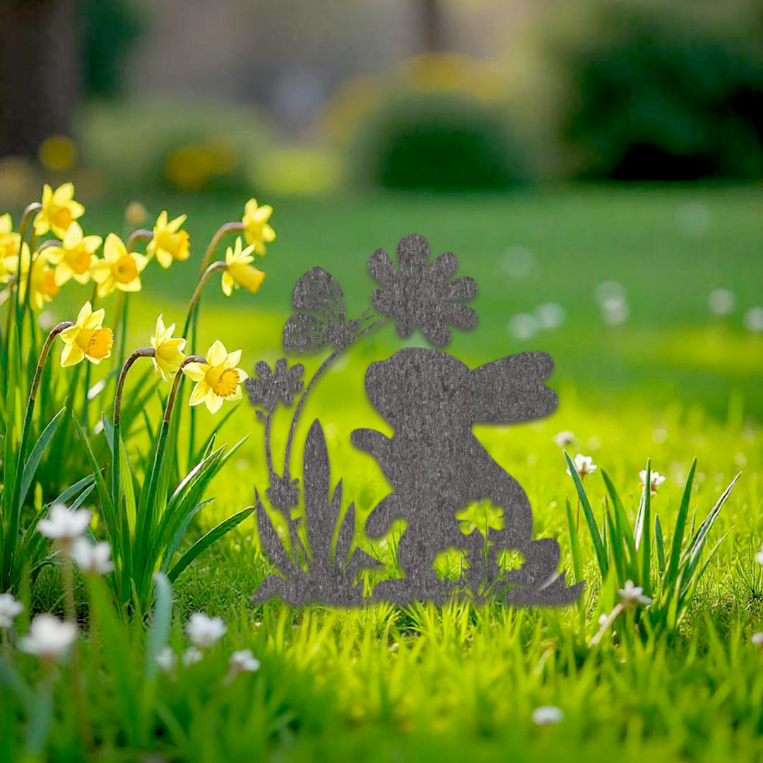 Décoration extérieure Lapin de Pâques et papillon – Image 5