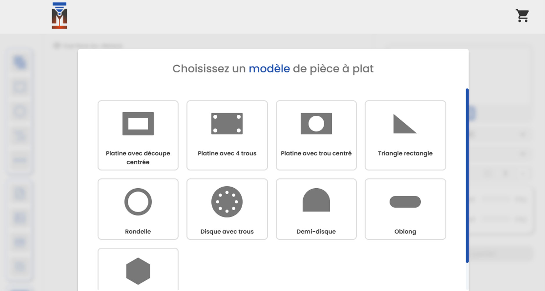 Créer sa pièce à partir d&rsquo;un modèle