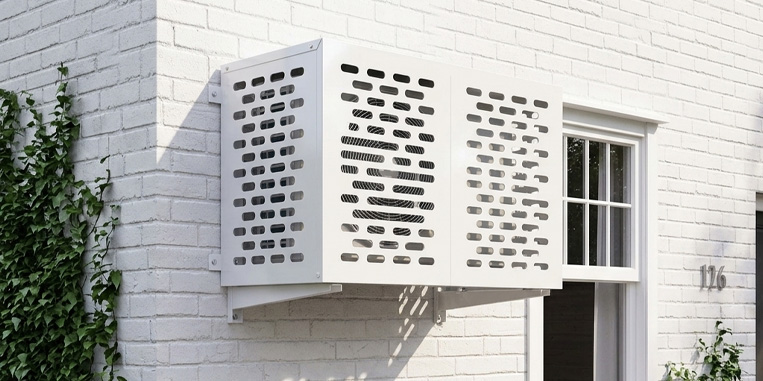 Cache clim classique fixation mur sur mesure - Ma Pièce Sur Mesure